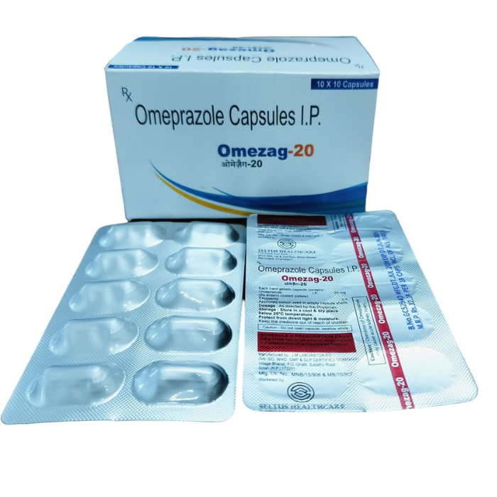 Omezag 20 Capsules